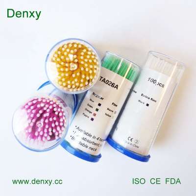 Denxy Dental  Disposable Micro Brush Applicator Eyelash Extension Swab