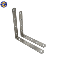 Custom Stainless Steel Metal L Shape Corner Support Bracket