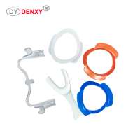 Denxy Dental Orthodontic Braces Mouth Opener Clear White Blue O type Cheek Lip Retractor