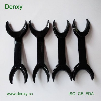 Denxy Dental Black T-Shape Double-headed Intraoral Cheek Lip Retractor Opener