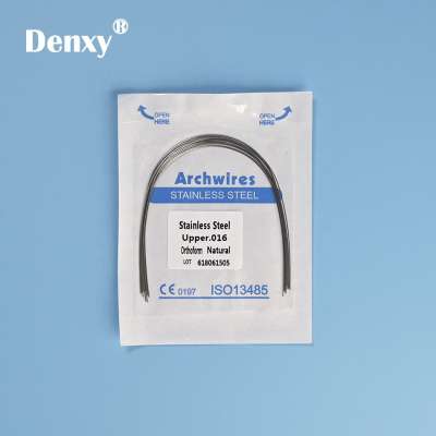 Denxy Dental tooth wires Orthodontic Stainless Steel ArchWires SS Arch wire Hot sales